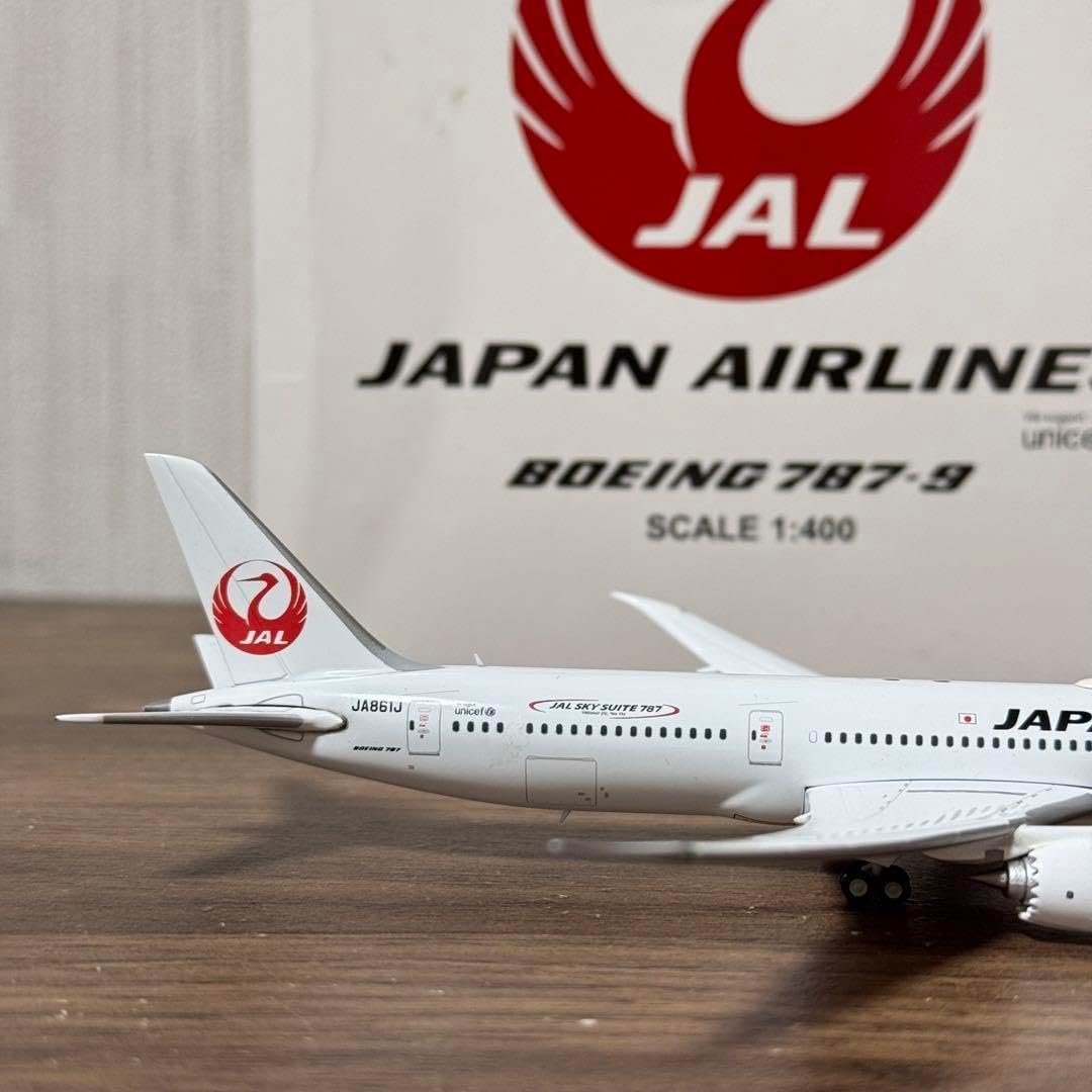 JC Wings JAL 日本航空 B787-9 JA861J 1/400 航空機・ヘリコプター JAL
